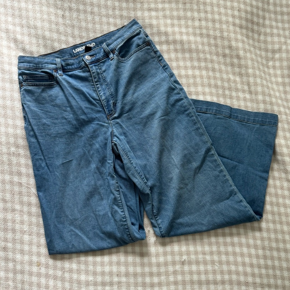 EUC Land’s End Women’s Wide Leg Jeans